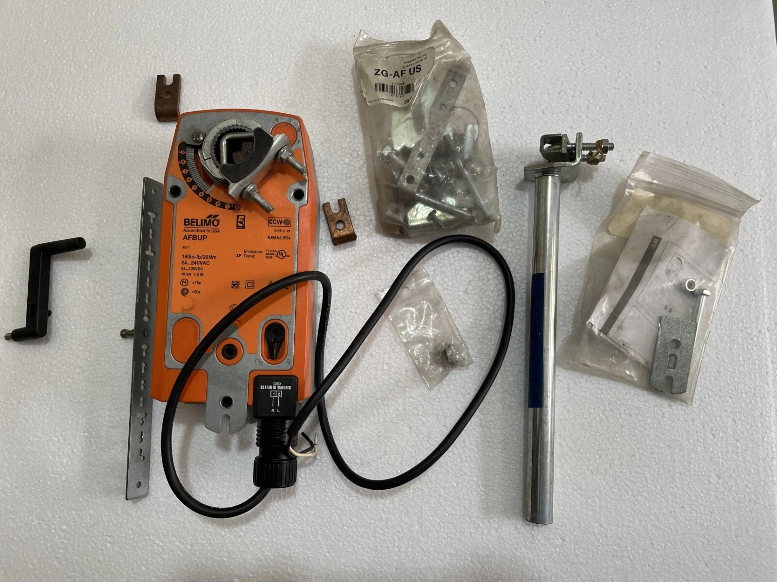 Belimo AFBUP Fire and smoke dampers / Spring-return actuator - Belimo AFBUP